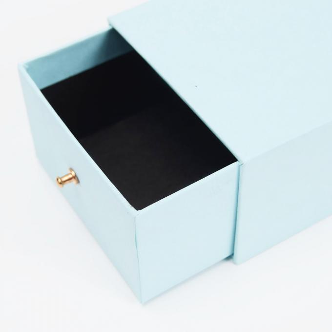 CMYK چاپی کاغذ قابل استفاده مجدد کشوی کارتونی کشوی کشویی گردنبند گوشواره دستبند حلقه جعبه 7