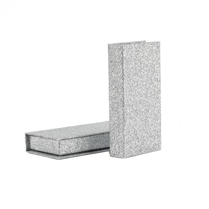 چاپ چاپ چاپ دستکاری لوگو سفارشی Glitter مقناطیسی مژه های جعلی کیس برای آرایشی 6