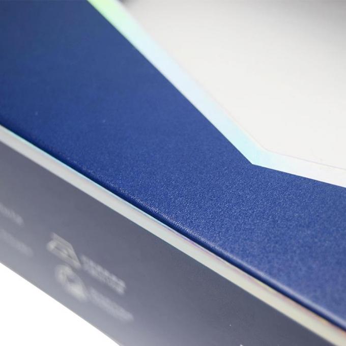 چاپی جوراب مردانه لباس زیر بسته بندی جعبه هدیه با پنجره شفاف رنگ CMYK Pantone 6