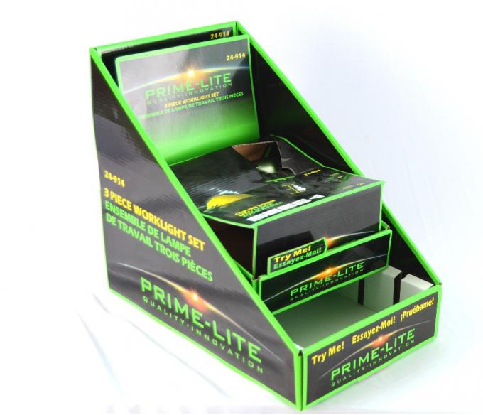 اندازه سفارشی کارت مدفوعی نقطه خرده فروشی خرید کارتن نمایشگاه کارتن 0