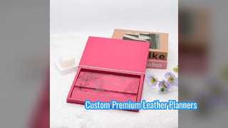 نوت بوک های سفارشی Leather Planner برای برندسازی حرفه ای